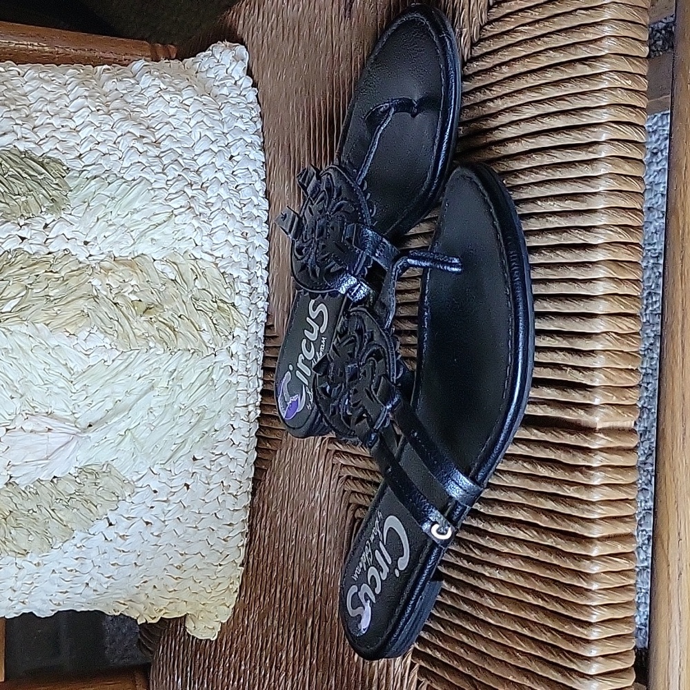 Circus by Sam Edelman,  Cherri, black sandals, size 8.5